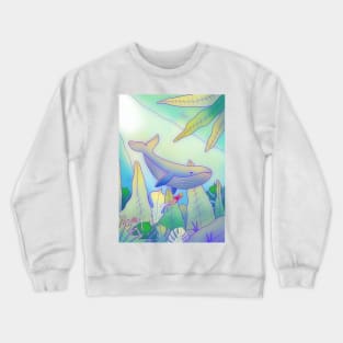 The Big whale Crewneck Sweatshirt